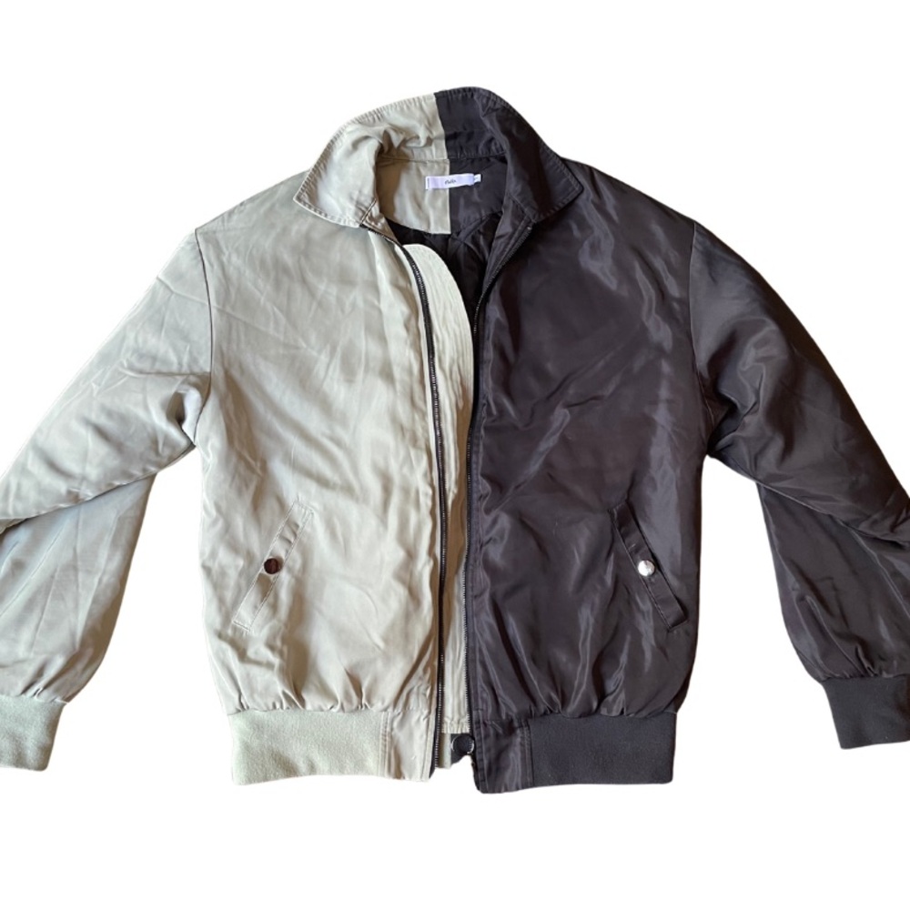 Adika Black and Green Bomber Jacket